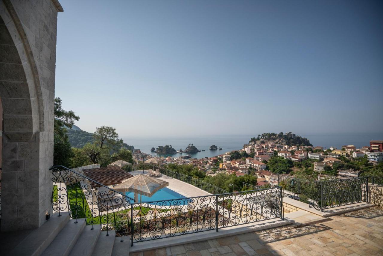Elysium Living Parga Aparthotel Bagian luar foto