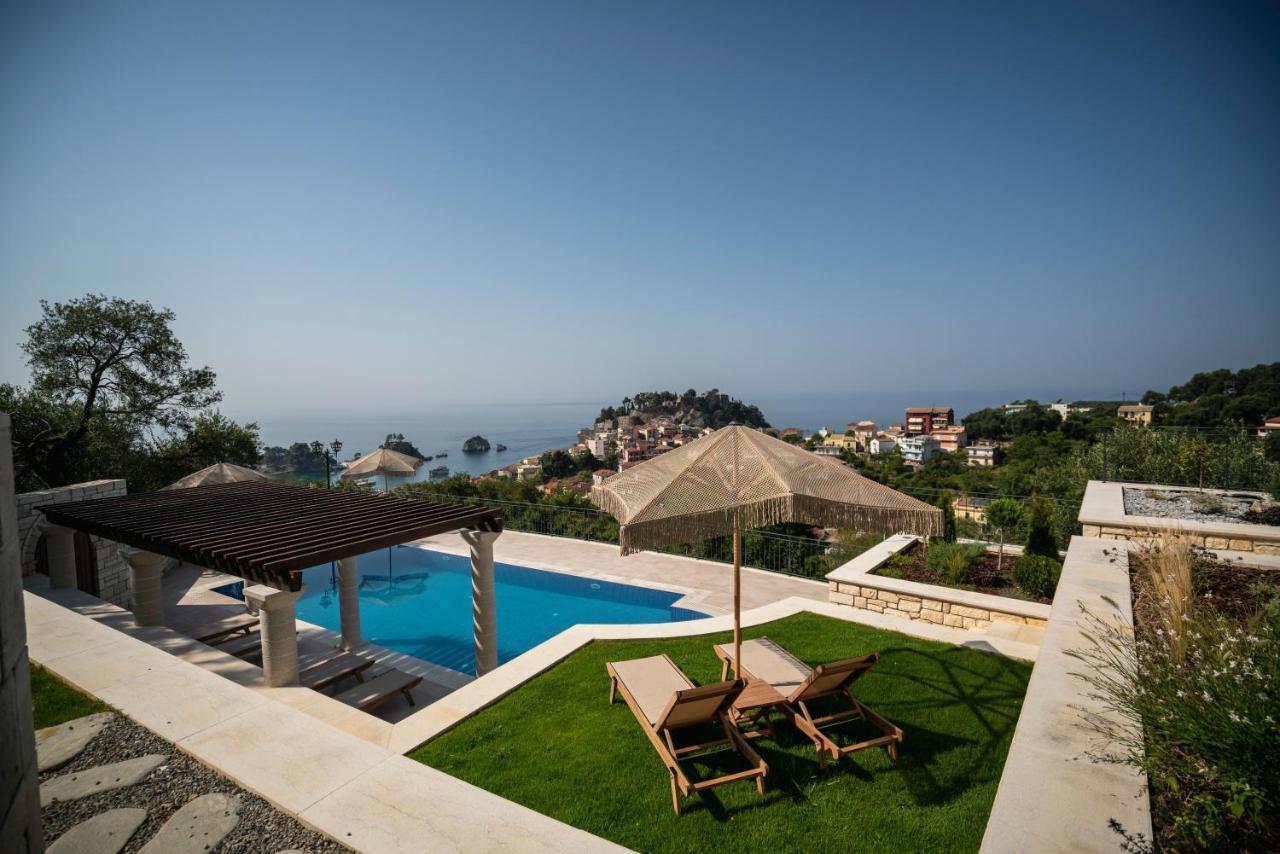 Elysium Living Parga Aparthotel Bagian luar foto